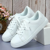 ADVBRIDGE  -  Summer White Sneakers Trendy Thick Sole Skate Shoes Couple Style Casual Soft Sole Comfortable Outdoor Tre Breathable Comfortable