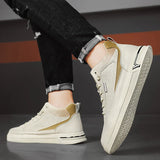 Advbridge Men's Low Top Skate Shoe Causal Dress All-Weather Breathable Lightweight Non-Slip Sneakers Comfort Fit Walking Shoes for Male