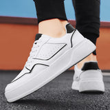 Advbridge Men's Causal  Low Top Skate Shoes Breathable Lightweight Non-Slip Sneakers Comfort Fit Walking Shoes for Male