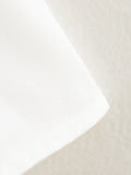 ADVBRIDGE  -  Single Breasted White Elegant V Neck Slim Button Women Min Wave Dress Petal Sleeve Dress Summer Skinny Flower Embroidery French
