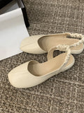 Advbridge Summer Women's Shoes Casual Heels Navy Blue Pumps 2025 Shallow Mouth Sweet Sandals Ladies Comfortable Low Orange Straps Branded