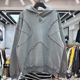 Advbridge Reverse design process solid color hoodie