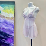 ADVBRIDGE  -  Beauty Nightdress Mesh Gauze Lace Sexy Lingerie Nightgowns with Thong Uniform Perspective New Sexy Pajamas Women Comfortable