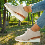 ADVBRIDGE  -  Autumn New Style Platform Shoes for Women, Versatile, Non-Slip, Thick Sole, Height-Increasing, Casual Shoes