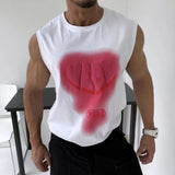 Advbridge Casual Slim Vest Men's Trend Fitness Sports Quick-drying Sleeveless T Shirt Top Muscle Man Jersey Vests Loose Fitness Sweatshirt
