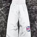 Advbridge New style casual pants youth trendy printed flag sweatpants ins style casual comfortable pants high waist long pants