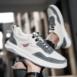 Advbridge Men's Shoes New Khaki Casual Shoes Trend Versatile Men Sneakers Breathable and Non Slip Canvas Shoe Soft Sole Sports Board Shoes