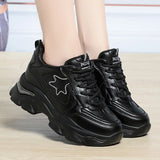 Advbridge Leisure Retro Breathable Platform Sneakers Women Summer 2024 New Fashionable Versatile Round Toe Soft Sole Causal Shoes