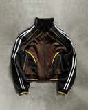 Advbridge 2024 High Street Hip Hop Casual Fashion High Collar Zipper Jacket Men American Retro Harajuku Y2K Loose Versatile Coat Women