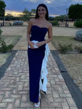ADVBRIDGE  -  Elegant Patchwork Lotus Leaf Edge Dress Chic Scarf Collar Slim Fit Open Fork Sleeveless Gown New Lady Summer Party Club Vestidos