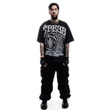 Advbridge Dark Summer New T Shirt for Men and Women Cotton Printed Short Sleeved Y2K Gothic Punk Round Neck Retro Casual Design Niche Tops