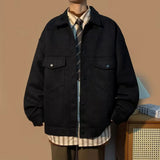 Advbridge New Autumn Winter Varsity Jacket Men's Deerskin Jacket Windbreaker Bomber Jacket Military Tactical Streetwear Casual Coats