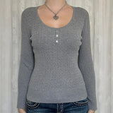 ADVBRIDGE  -  casual euramerican o neck knitted slim basic sweaters y2k aesthetic solid french vintage office lady women clothes harajuku tops