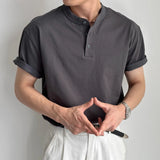 ADVBRIDGE  -  New T Shirt Summer Casual Loose T-shirts Loose Harajuku Vintage Luxury T Shirts Solid Hip Hop Streetwear Tees Tops Q273