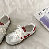 ADVBRIDGE  -  Flat, versatile, comfortable shoes for women. New style, lightweight, trendy, comfortable, soft soles, white shoes.