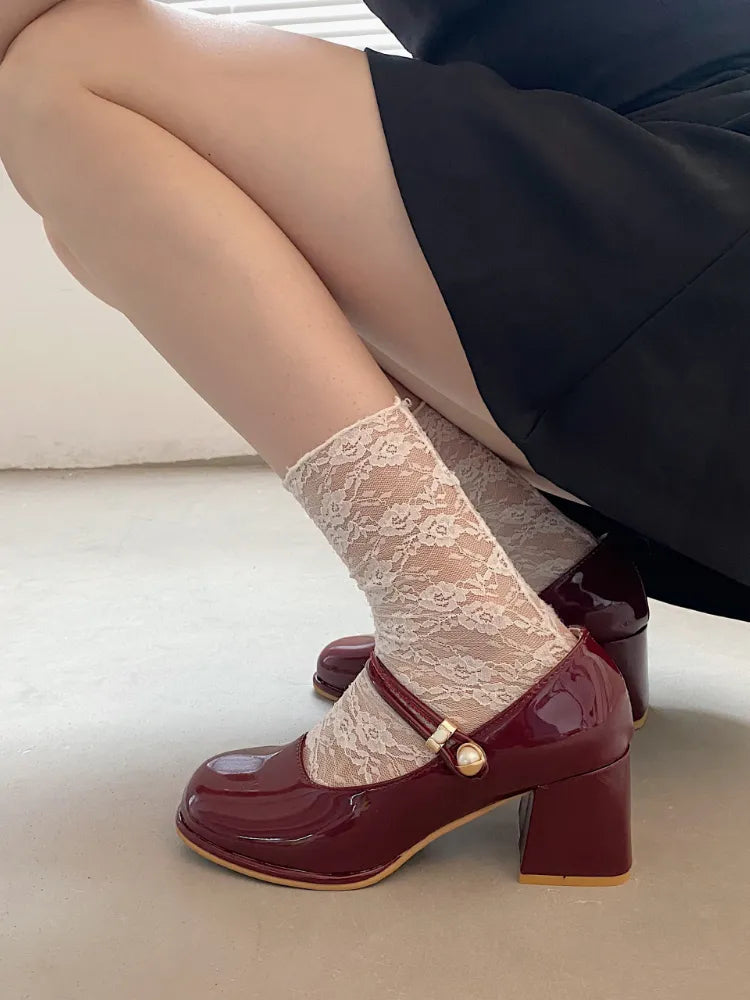 Advbridge French Elegant High Heels Shoes Office Lady Pure Color Korean Style Sandals Design Summer Chic Casual Non Slip Sandals