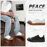 ADVBRIDGE  -  Men’s Trendy Skate Shoes– Cool Street Style, Retro American Design, Thick Sole, Casual & Multipurpose