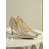 ADVBRIDGE  -  2026 French Heels Women's Stiletto Spring and Autumn Pointed Toe Shallow Single Shoes