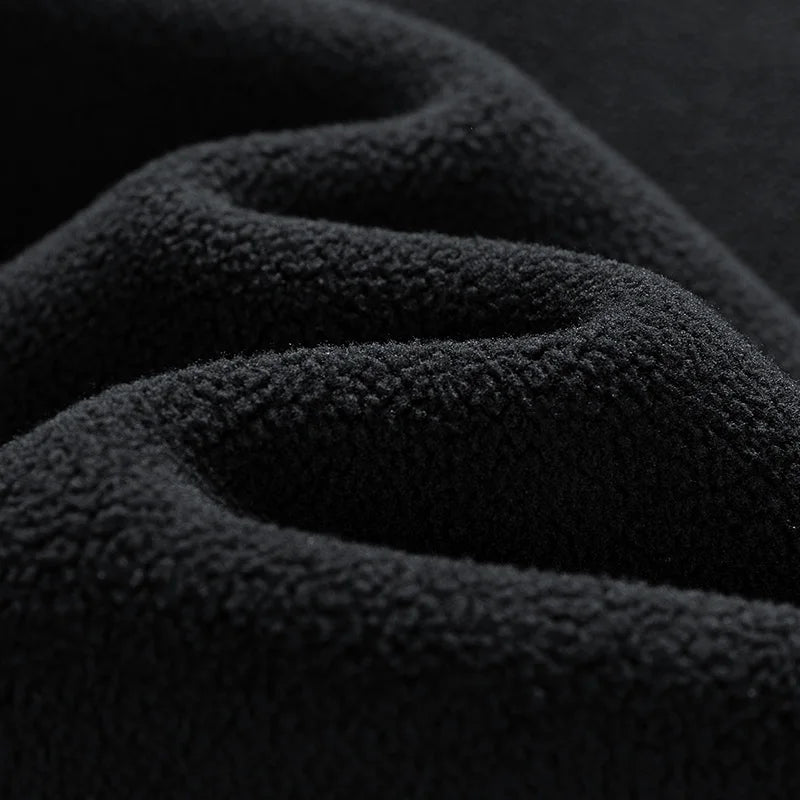 Advbridge Outdoor Travel Embroidery Warm Hoodie Autumn and Winter Fleece Hip Hop Streetwear Warm Fleece Sweatshirts Casual Hoodie for Male