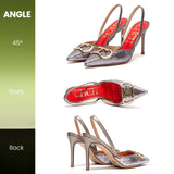 Advbridge High heels luxury brand 2025 spring and summer new ladies shoes sexy girls party sandals