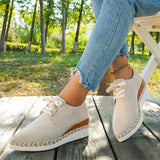 ADVBRIDGE  -  Autumn New Style Platform Shoes for Women, Versatile, Non-Slip, Thick Sole, Height-Increasing, Casual Shoes