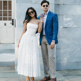 Advbridge Summer Elegant Party Dresses 2024 Floral Print One-piece Graduation Dress Strap Midi Long Dresses Women's Clothing