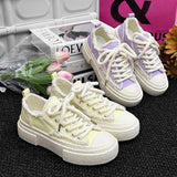 ADVBRIDGE  -  New Design Men Women Casual Skate Shoes Unisex Trendy Canvas Sneakers Breathable Soft Students Sports Shoes Lace Up 35-44