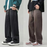 Advbridge Fashion Male Gradient Color Casual Pants Single Road Men‘s Harem Baggy Cotton Hip Hop Joggers Japanese Streetwear Trousers
