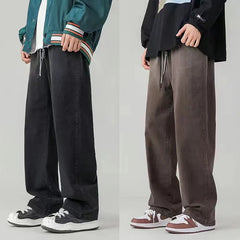 Advbridge Fashion Male Gradient Color Casual Pants Single Road Men‘s Harem Baggy Cotton Hip Hop Joggers Japanese Streetwear Trousers
