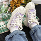 ADVBRIDGE  -  New Design Men Women Casual Skate Shoes Unisex Trendy Canvas Sneakers Breathable Soft Students Sports Shoes Lace Up 35-44