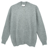 Advbridge Autumn Winter Solid Color Simple Cardigan Coat Hombre Round Neck Zipper Pocket All-match Knitted Top Male Outwear Female Clothes