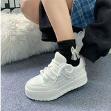 ADVBRIDGE  -  New Model Womens Volcanise Shoes Versatile Fashion Wear Resistant Skateboard Shoes Non Slip Breathable Womens Sneakers