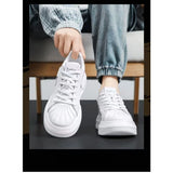ADVBRIDGE  -  Handmade Man Casual Shoes Natural Leather Platform Sneakers Retro Men's Sport Shoes Outdoor Camping Waliking Trainers Male 2025
