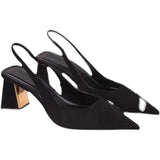 ADVBRIDGE  -  Sandals Women Summer New Fashion Women's Sandals Pointed Pumps Women Shoes Office Dress Shoes Sexy Square Heel High Shoes 2025