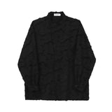 Advbridge Men's shirts long-sleeved 2025new Spring trend tops casual Stand collar pullover shirt casual daily wear Spring and autumn model
