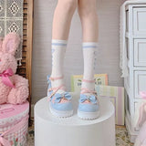 Advbridge Summer Lolita Sweet Sandals Women Japanese Style Bow Kawaii Chic Mary Janes Shoes Round Toe Shoes Wholesale Drop shipping