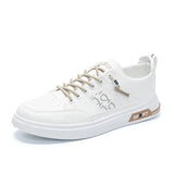ADVBRIDGE  -  Fashion White Platform Sneakers Outdoor Breathable Sport Shoes Men Casual Shoes Lightweight Running Shoes Mens Tennis Shoes