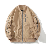Advbridge Streetwear Hip Hop Men Fashion Loose Jackets Mens Outerwear Harajuku Jackets Male Oversized Bomber Jacket Woman Causal Coat