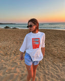 Advbridge Summer casual graphic oversized t shirts gothic 2024 pro choice streetwear couples harajuku y2k tops goth women clothing