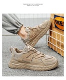 Advbridge Fashion Men Running Shoes Breathable Male Sports Shoes Anti-slip Men's Walking Shoes Outdoor Lace-up Sneakers