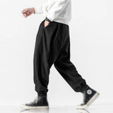 Advbridge Men's Pants Hip Hop Autumn New Casual Wide Leg Sweatpant Fashion Jogger Trousers Harem Pant Large Size 5XL