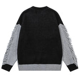 Advbridge Autumn Knitted Sweater Men Women Winter Harajuku Vintage Funny People Print Pullovers Vintage Causal Loose Sweaters Streetwear