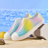ADVBRIDGE  -  Summer Cave Shoes Couple Graffiti Men and Women Casual Baotou Water wading Outdoor Beach Breathable Sandals