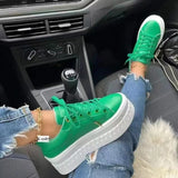 Advbridge Ladies Lace-up Casual Women's Sneakers Autumn Winter Zapatillas Mujer Trainers Leisure of Female Shoes Platform Women Shoes