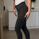 Advbridge Sexy Women's Skinny Pencil Jeans Skinny Denim Jeans Elastic Mid Waist Jeans Stretch Pants Streetwear Tight Fashion Trousers