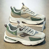 ADVBRIDGE  -  Men's Summer Breathable Sporty Dad Thick Bottom Casual Shoes Anti-Odor Wear-Resistant Mesh Upper Versatile Comfortable Sneakers