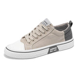 ADVBRIDGE  -  spring men's canvas shoes slip on flat outdoor men sneakers lightweight driving loafers breathable male casual canvas shoes