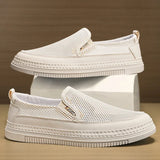 ADVBRIDGE  -  Shoes for Men New Lightweight Soft Sole Breathable Slip-On Driving Shoes Walking Men Casual Shoes Male