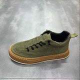 Advbridge New Men's Casual Shoes Fashion Thick Sole Sneakers Flat Non-slip Sports Running Shoes Comfortable High Top Men's Shoes
