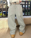 Advbridge New style casual pants youth trendy printed flag sweatpants ins style casual comfortable pants high waist long pants